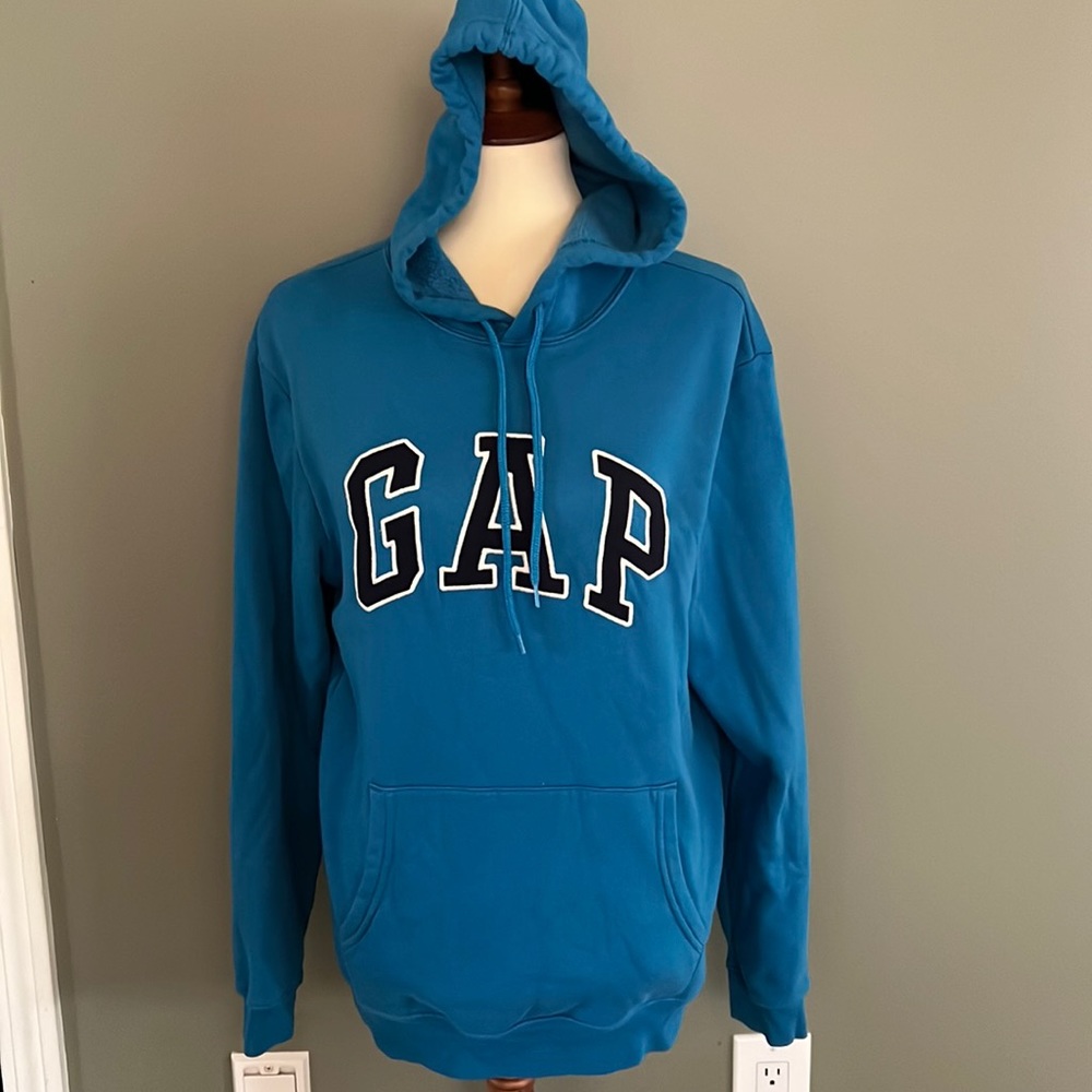 Gap’s Men’s Hoodie in Blue, Size Small